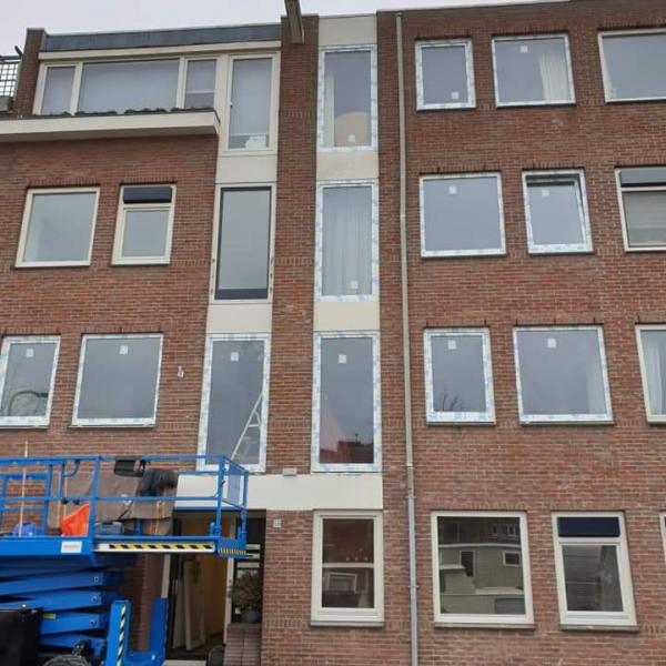 Voorzijde flat